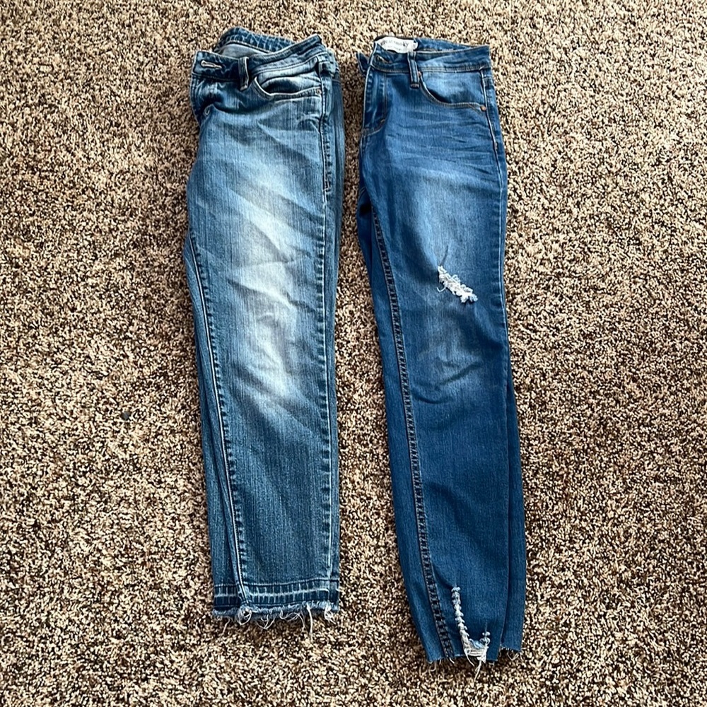Skinny Leg Jeans Set